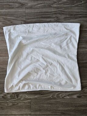 SHEIN White Strapless Tube Top
